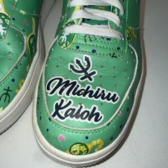 Sailor Neptune Force Low Sneakers | Custom Made | Sailor Moon | Size 10M
