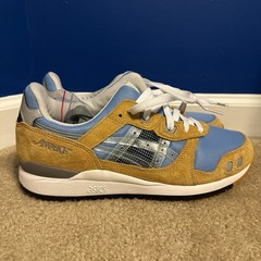 Asics Gel-Lyte III OG X Awake NY Mens Size 8 Della Robbia Blue Sneakers Shoes
