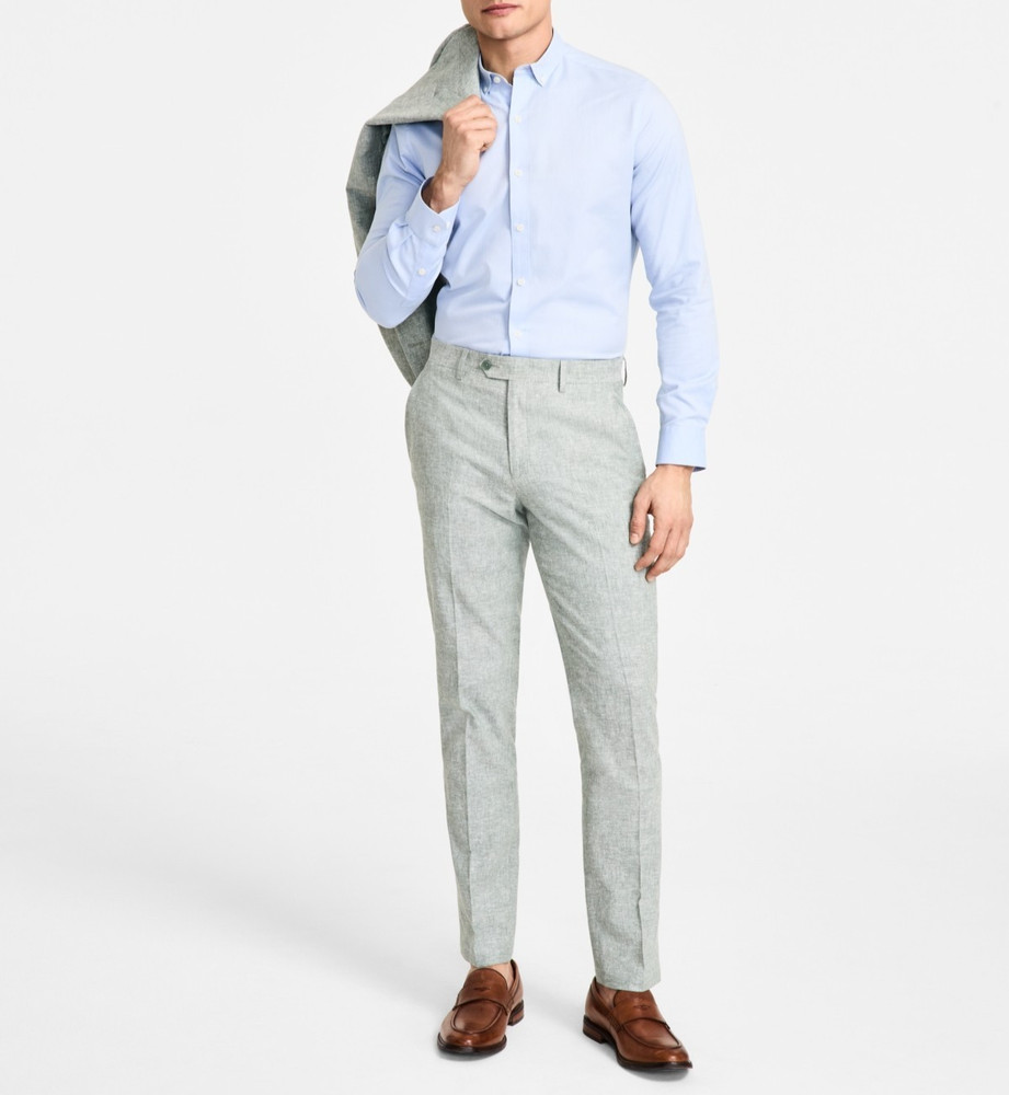 Bar III Men’s Slim-Fit Linen Suit Pants MSRP $135
