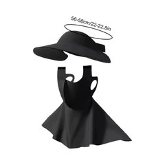 Sun Visor Face Mask Set Ice Silk Breathable Full Coverage Sun Protection Kit