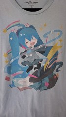 For Fans By Fans, Crypton, Chibi Miku, Print Tee, Adult Large