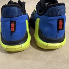 Nike Lebron 6 Witness Blue Black Neon DD0423-405 GS 5.5Y Basketball Shoes