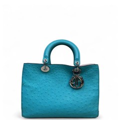 Dior Handbag Green Ostrich (ys071426a7r)