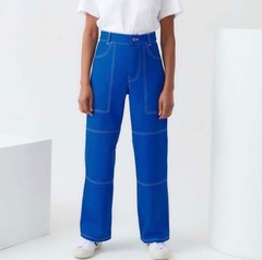 KOWTOW Cobalt Blue Utility Pants Jeans Carpenter Rudy Jude Jesse Kamm Dion Lee