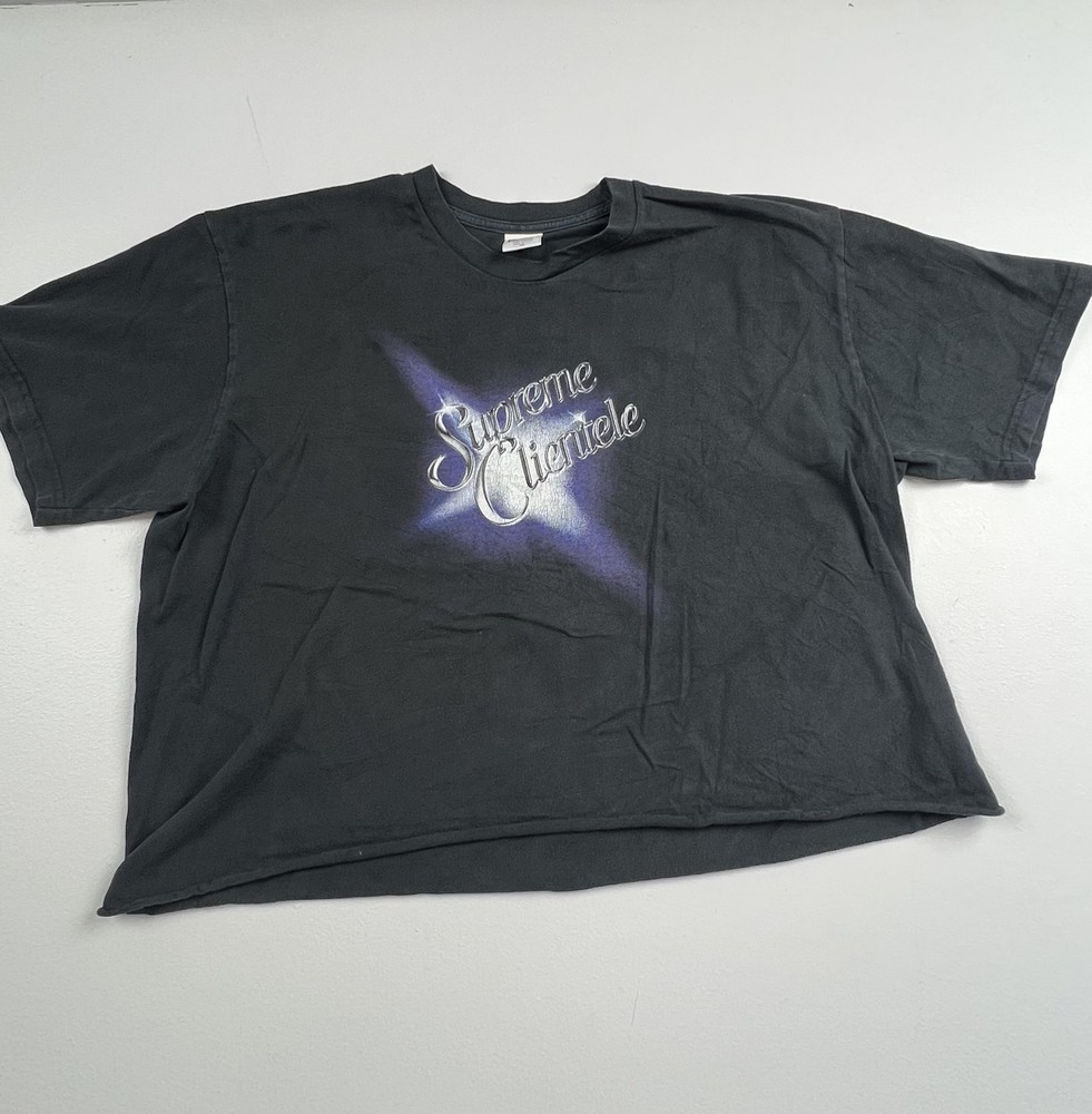 Vintage Supreme Shirt Mens XL Supreme Clientele Ghostface Killah Hip Hop Tee USA