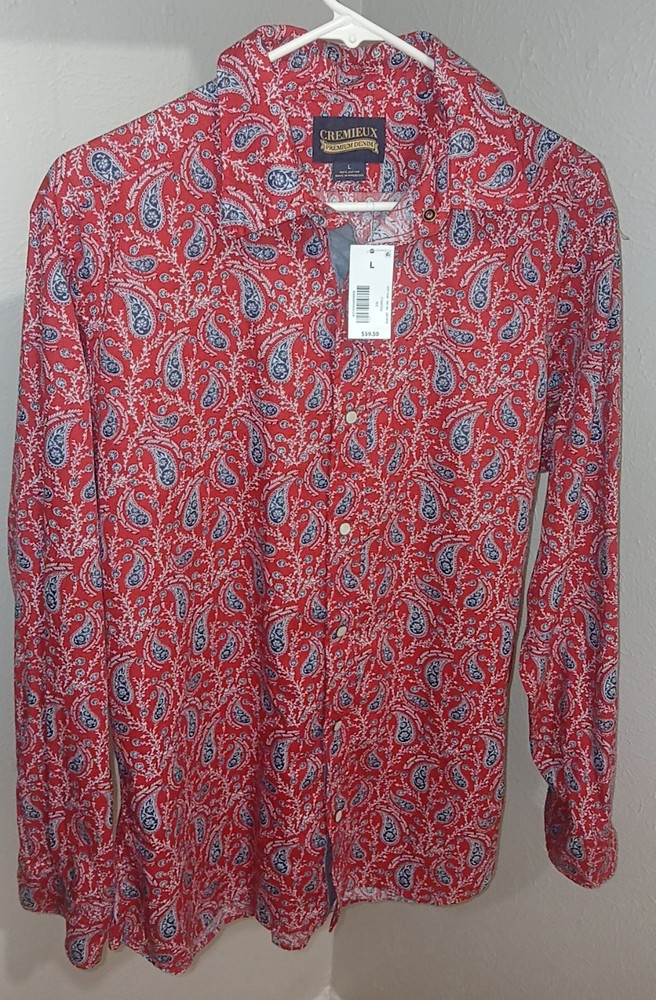 Brand new Daniel cremieux Premium denim shirt