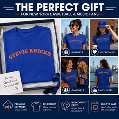 Stevie Knicks Taylor’s Shirt Funny NYC Basketball Fan Gift for Women Retro Tee