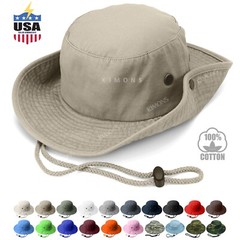 Safari Bucket Hat Cotton Fishing Camping Boonie Sun Wide Brim Summer Cap SB New