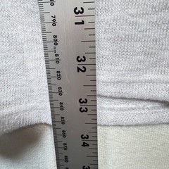 Chris & Carol White Open Front Cardigan Size S Lightweight Long Sleeve USA Made