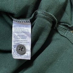 Tommy Hilfiger Men’s Regular Fit Dark Green Stretch Mesh Short Sleeve Polo Shirt