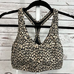 Varley Animal Print Sports Bra Medium
