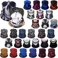 Seamless Skull Balaclava Tarpop 30 Pcs Bulk Halloween