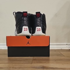 Jordan Air Jordan 12 Retro Playoffs 2022 Black/White/Red CT8013-006