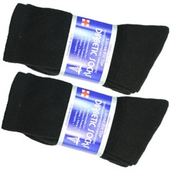 3 6 12 Pairs Lot Men’s Circulatory Diabetic Crew Socks Plain Colors Size 9-15