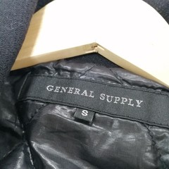 Ships GENERAL SUPPLY P COAT BLKS Used