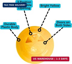 Iconikal 12-Pack Sneaker Shoes Backpack Deodorizer Spheres, Yellow, for Deodoriz