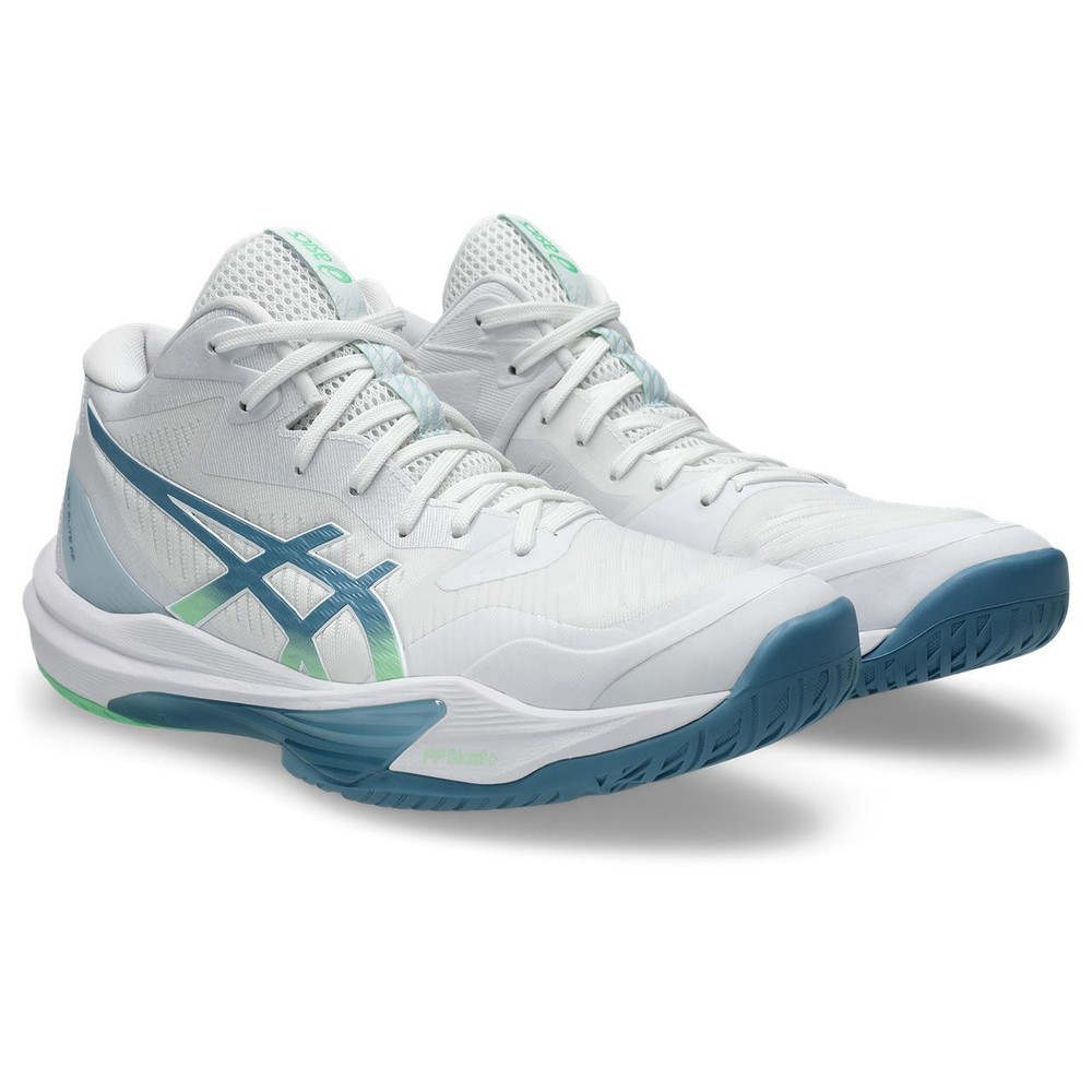 ASICS Indoor Sports Shoes SKY ELITE FF MT 3 1051A080-106 White/Saba Blue NEW