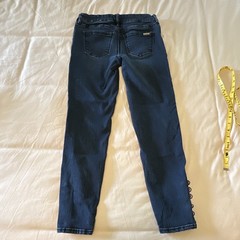 White House Black Market Women’s Dark Wash Blue Denim Skinny Ankle Jeans- Size 0