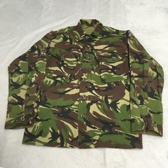 British Army Jacket Mens Large DPM Woodland Camo Combat Shirt Utility Overshirt