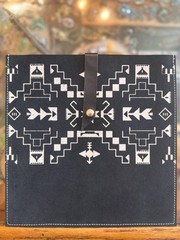 You Pick! Coriumi Suede Leather Envelope Bag Made in Lithuania Blue Black White