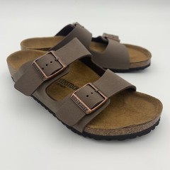 Birkenstock New w/o Box Arizona Kids Mocha Birkibuc Narrow Width – Select Size