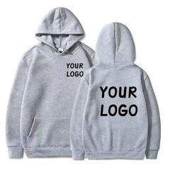Custom Hoodie (Design Your Own Logo) Personalized Men Women Sweatshirt