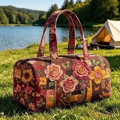Shoulder Tote Bag Quilted Tote Bag & Lightweight Travel Bag