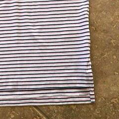 Polo Golf Ralph Lauren Stretch Lisle Golf Shirt Mens XL Pink/Navy Stripe NWT