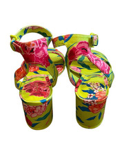 Aldo Floral Strappy Heels
