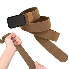 Mens Stretch Belt Quick Release Belt Magnetic Buckle Elastic Webbing