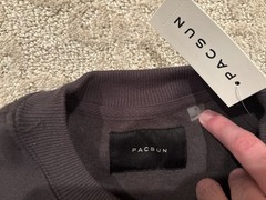 PacSun Cairo Egypt Embroidered Logo Black Sweater Comfy Men Size Small BRAND NEW