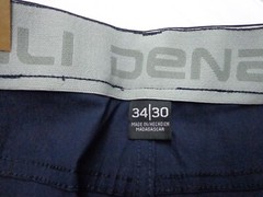 DENALI Dark Navy Blue Tech Fabric Stretch Pants NWT 34/30 MSRP $54