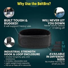 BeltBro Pro Pairs For Men Next Gen BeltPro Buckle-Free Elastic Belt
