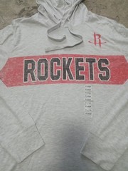 Houston Rockets 47 Brand Pullover hoodie Men’s size Xl long sleeve Light Weight