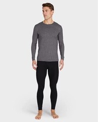 32 Degrees Heat Men’s 2-Pack Baselayer Thermal Long Sleeve Crew Neck Top-Variety