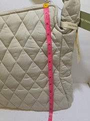 Vera Bradley Pumice Stone Tifton Hobo Tote Bag Inside Print NWT