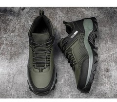 Men’s waterproof hiking shoes, lightweight,suitable for outdoor walking,non-slip