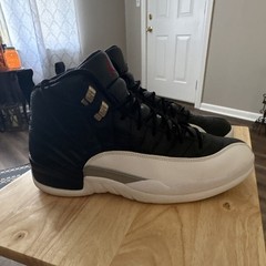Jordan Air Jordan 12 Retro Playoff 2022 Black/White size13 CT8013-006