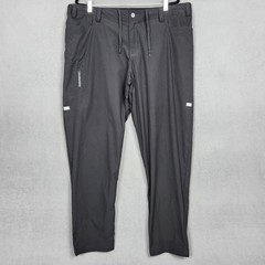 Truewerk Pants Mens 3XL Black Flat Front Straight Leg Utility Work Cargo Pocket