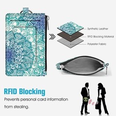 Fintie Zip ID Case Card Holder, Slim Coin Purse Wallet Assorted/Multicolor
