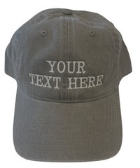Custom Embroidered Baseball Cap Personalized Text Dad Hat with Your Own Message