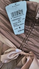 Windsor Ombre Glitter Tendril Ball Gown Junior Size 9 NWTS