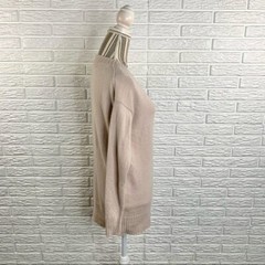 Athleta Light Pink Wool Cashmere Sweater Size XXS Extra Extra Small