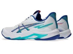 ASICS NETBURNER BALLISTIC FF 4 1051A096 960 White Asics Blue Volleyball Shoes