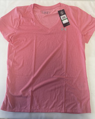 Under Armour Womens Size L Heatgear UA Tech Vneck NWT 1360567
