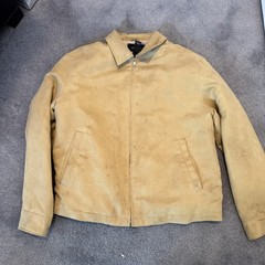 Claiborne Tan Jacket Medium Used Needs Spots Removed