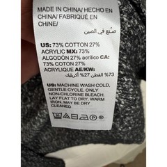Chico’s Women’s Cable Knit Gray Open Front Cardigan Size 3 (US XL)