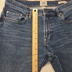 Flint & Tinder Jeans 30 x 32 (Act 30×30.5) Mens Straight Med Wash Stretch EUC