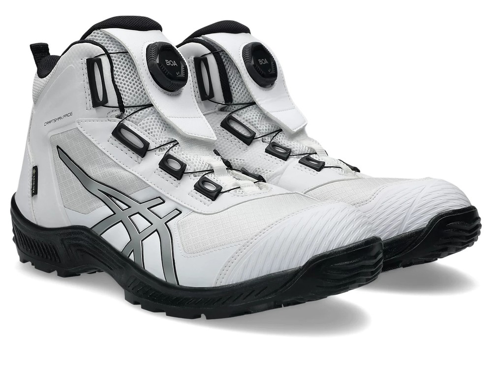 ASICS WINJOB CP604 G-TX BOA LC 1273A137 100 White Pure Silver 3E Safety Shoes