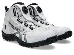 ASICS WINJOB CP604 G-TX BOA LC 1273A137 100 White Pure Silver 3E Safety Shoes